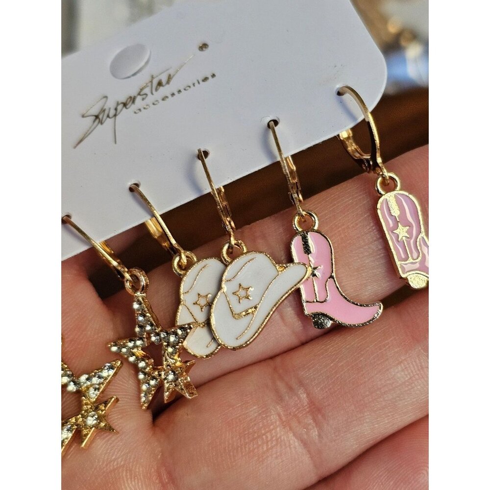 3pc earring set - Picture 2 of 3